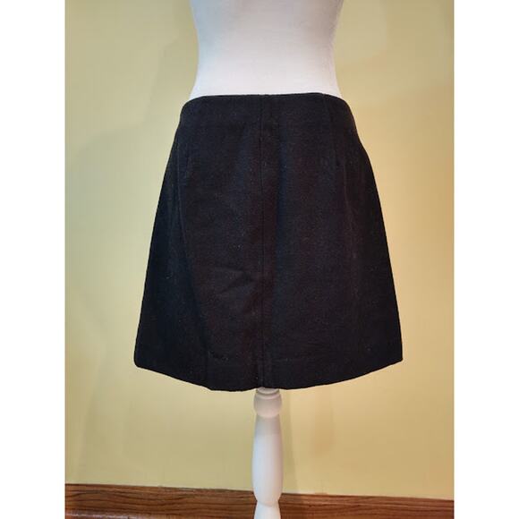 Size 4 Women's Black Gap Skirt - Picture 3 of 6